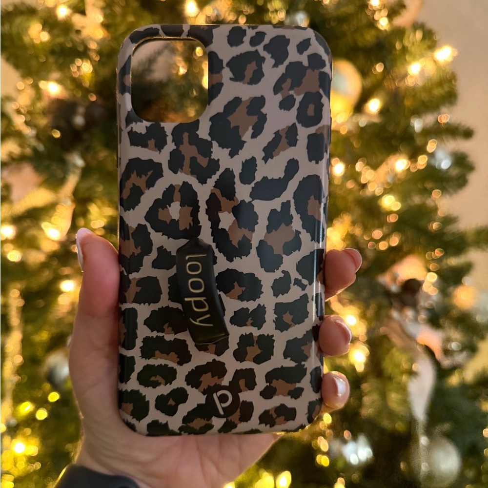 Loopy Case Wild Leopard iPhone 11 Cover - Black and Brown